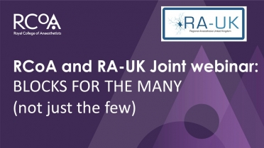 RCoA Webinars | The Royal College Of Anaesthetists